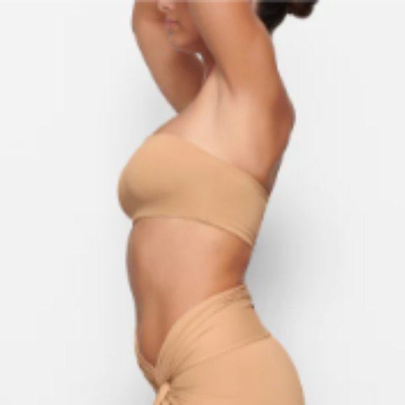 SKIMS Swim Bandeau Bikini  Top-NWT - Picture 4 of 11